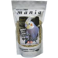 他サイト： 黒瀬ペットフード マニア中型インコ 1Lの商品画像