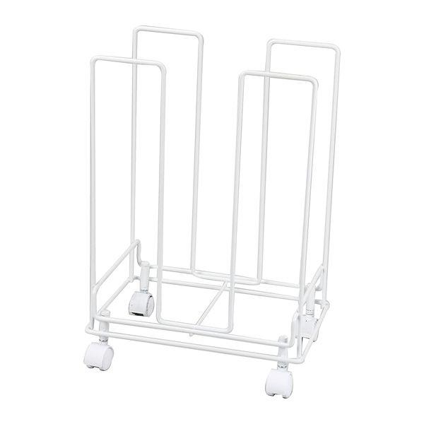 他サイト： パール金属(PEARL METAL) 【T】スキット ダンボール収納ストッカー(キャスター付)【HB-5813】の商品画像