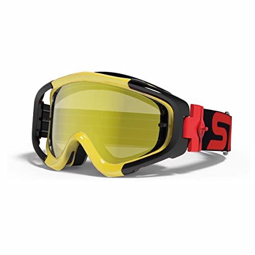 他サイト： SWANS(スワンズ) オートバイゴーグル MX-TALON-M Y/BK イエロー×ブラック ミラーレンズモデルの商品画像