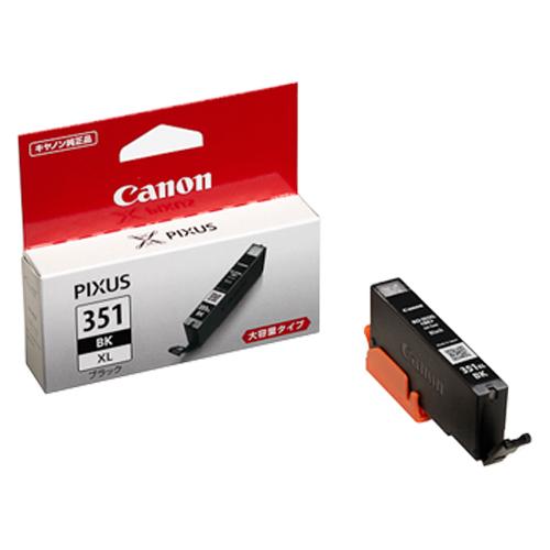 他サイト： CANON キャノン Canon 純正 インクカートリッジ  ブラック 大容量タイプ BCI-351XLBKの商品画像