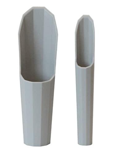 他サイト： 浅香工業(Asaka Kougyou) FG プラ 多肉土入れ2点セット グレー #193977の商品画像