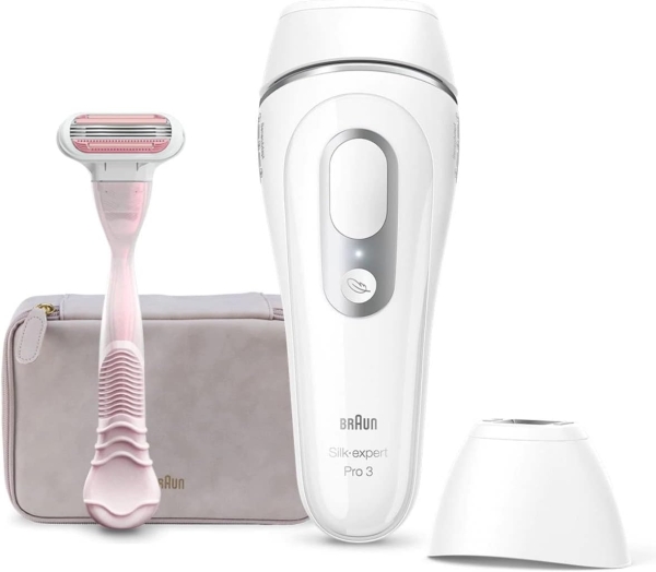 他サイト： ブラウン BRAUN ブラウン 光美容器 シルクエキスパート Pro3 PL-3133 (コンパクトヘッド1個付きモデル) 20の商品画像