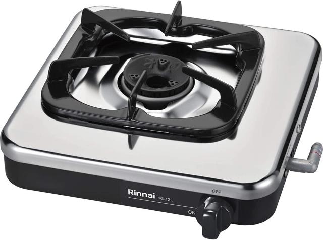 他サイト： RINNAI リンナイ ガステーブル 一口コンロ KG-12C(13A) 都市ガス12A/13A用の商品画像