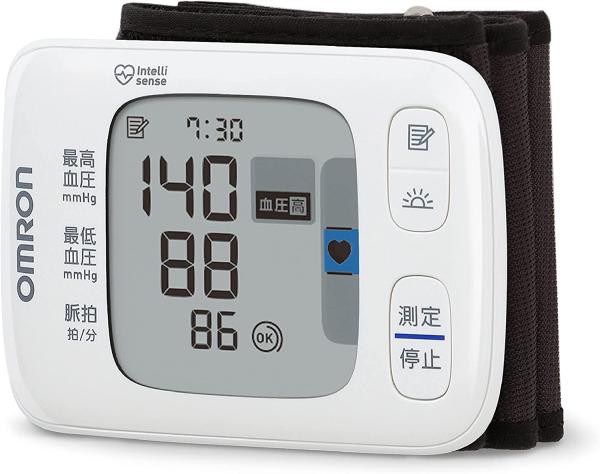 他サイト： OMRON オムロン オムロン HEM-6231T2-JE 手首式血圧計 ホワイト HEM6231T2JE(HEM-6231T2の商品画像
