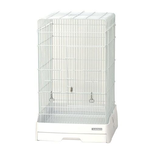 他サイト： SANKO 三晃商会 イージーホーム R37ハイ WH ホワイト(41長さ×17幅×57高さcm)の商品画像