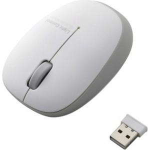 他サイト： ELECOM エレコム ワイヤレスBlueLEDマウス/3ボタン/シルバー M-BL20DBSV(M-BL20DBSV)の商品画像