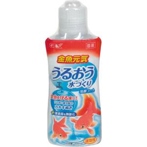 他サイト： GEX(ジェックス) 金魚元気うるおう水づくり 300ml 【カルキ抜き・粘膜保護/コンディショナー・水質管理用品/アクアリウムの商品画像
