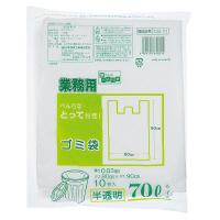他サイト： 日本技研  CG-71とって付ごみ袋半透明70Lの商品画像