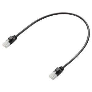 他サイト： ELECOM エレコム エレコム ツメ折れ防止短尺LANケーブル(Cat6準拠) 0.3m 結束バンド/1個 LD-GPYTB/の商品画像