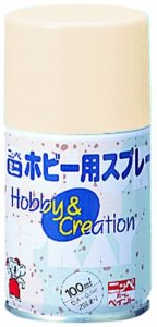 他サイト： ニッペホームプロダクツ ニッペ ミニホビー用スプレー 100ML アイボリ-の商品画像