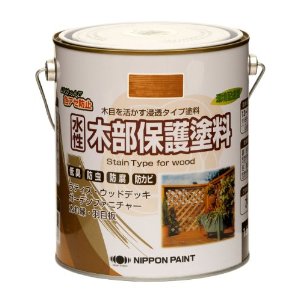 他サイト： ニッペホームプロダクツ ニッペ 水性木部保護塗料 1.6L ライトオークの商品画像