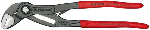 他サイト： クニペックス ウォーターポンププライヤー コブラオートマチック 250mm   8711-250の商品画像