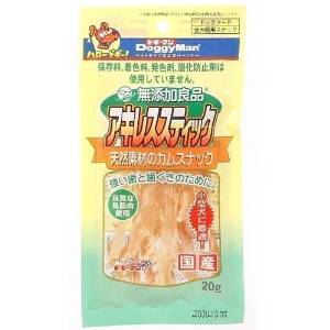 他サイト： ドギーマンハヤシ 【犬用スナック】無添加良品 アキレススティック 20g (-)の商品画像