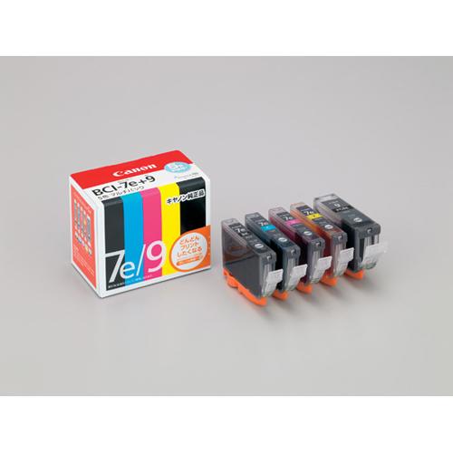 他サイト： CANON キャノン インクタンク  4色(ブラック/シアン/マゼンタ/イエロー)+BCI-9BK マルチパック[1018B00の商品画像