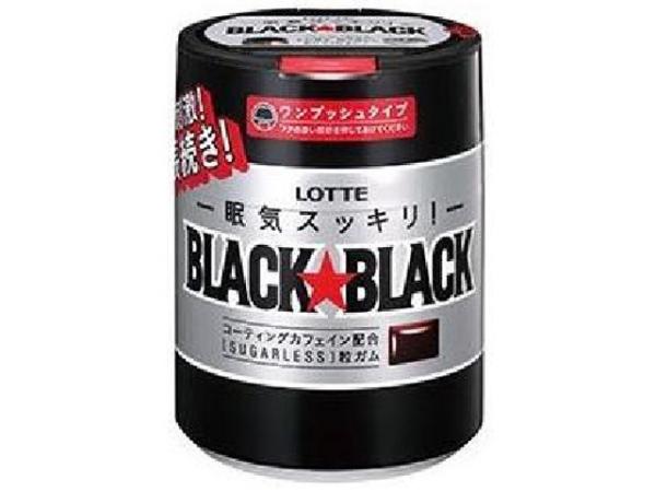 他サイト： ロッテ ブラックブラック粒ワンプッシュボトル 140g【入数:6】の商品画像