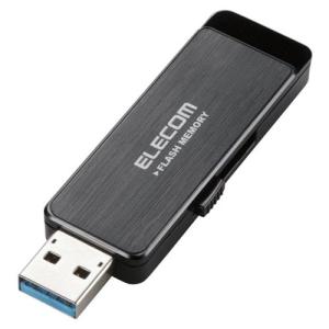 他サイト： ELECOM エレコム USBフラッシュ/4GB/AESセキュリティ機能付/ブラック/USB3.0(MF-ENU3A04GBK)の商品画像