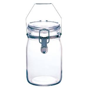 他サイト： 星硝 取手付密封ビン 1L  1個の商品画像