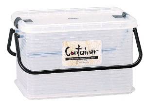 他サイト： サンコープラスチック コンテナー クリアM【AKVN202】の商品画像