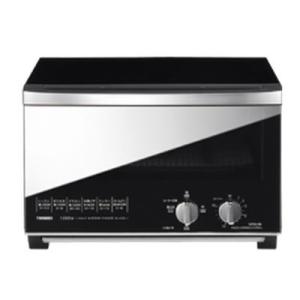 他サイト： TWINBIRD ツインバード ミラーガラスオーブントースター ブラック TS-D047Bの商品画像