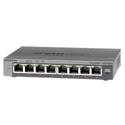 他サイト： NETGEAR ネットギア GS108E 「本体ライフタイム保証」ギガ8ポート アンマネージプラス(GS108E-300JPS)の商品画像