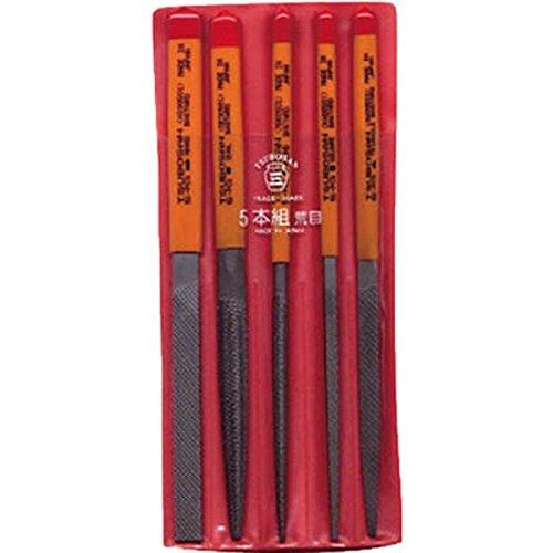 他サイト： ツボサン 組ヤスリセット5本組 荒目 ST00501の商品画像