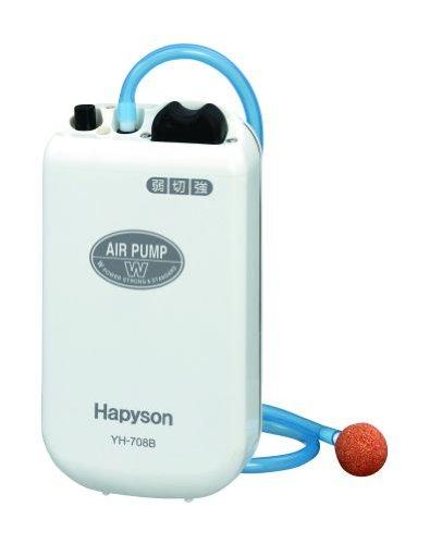 他サイト： ハピソン(Hapyson) 【HAPYSON】乾電池式エアーポンプ”パナエアーW”(YH-708B)の商品画像