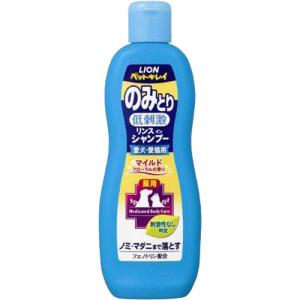 他サイト： ライオン商事 のみとりリンスインシャンプーマイルドフローラル330mlの商品画像