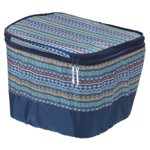 他サイト： 川住製作所 2段式前カゴカバー ネイティブブルー K-NB5  E-243【沖縄・離島への配送不可】の商品画像