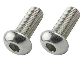 他サイト： POSH ボタンキャップボルト M10X25 P1.25 (2pcs/Set) (911025-B2)の商品画像