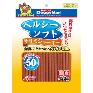 他サイト： ドギーマンハヤシ ドギーマン ヘルシーソフトササミジャーキー 420gの商品画像