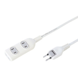 他サイト： SANWASUPPLY サンワサプライ サンワサプライ 電源タップ 2P・3個口 10m TAP-3W10Nの商品画像
