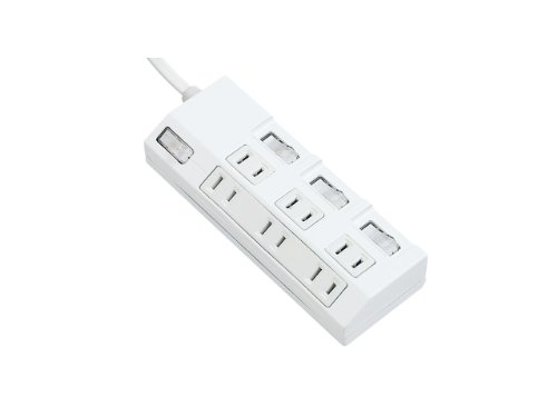 他サイト： PANASONIC パナソニック ザ・タップマルチシリーズ 6コ口 3m ホワイト一括・個別スイッチ付(WHA29363WKP)の商品画像