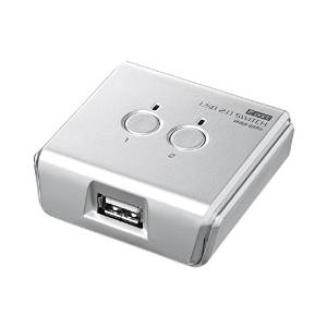 他サイト： SANWASUPPLY サンワサプライ USB2.0手動切替器(2回路) 品番:SW-US22Nの商品画像