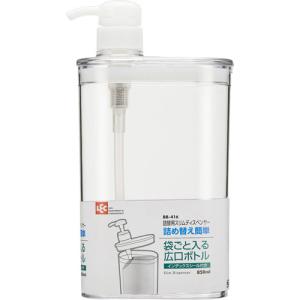 他サイト： レック(LEC) 詰替用スリムディスペンサー 850ml クリアーの商品画像