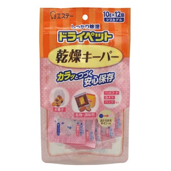 他サイト： エステー ドライペット 乾燥キーパー 10g×12個の商品画像