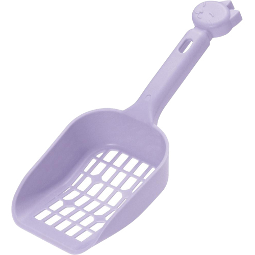 他サイト： リッチェル コロルネコトイレ用スコップ 大粒用 パープル (689333)の商品画像