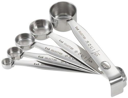 他サイト： 貝印 セレクト100 計量スプーン5pc #000DH3101 #000DH3101の商品画像