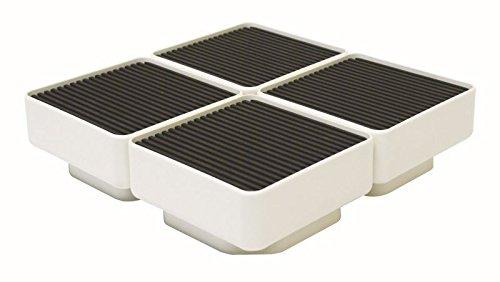 他サイト： テクノテック  台座(イージースタンド)  D77  サイズ(mm):157×157×77  アイボリーホワイトの商品画像