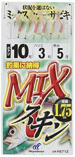他サイト： ハヤブサ これ一番 MIXスキンサビキ 6本針 5-1の商品画像