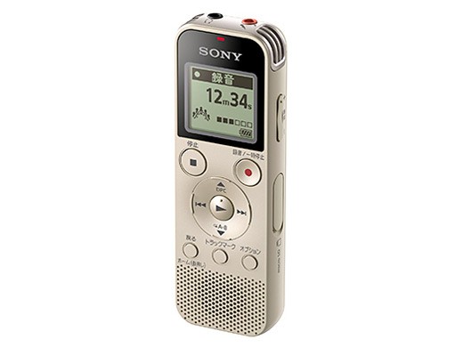 他サイト： SONY ソニー ステレオICレコーダー 4GB ゴールド ICD-PX470F/N(ICD-PX470F/N)の商品画像