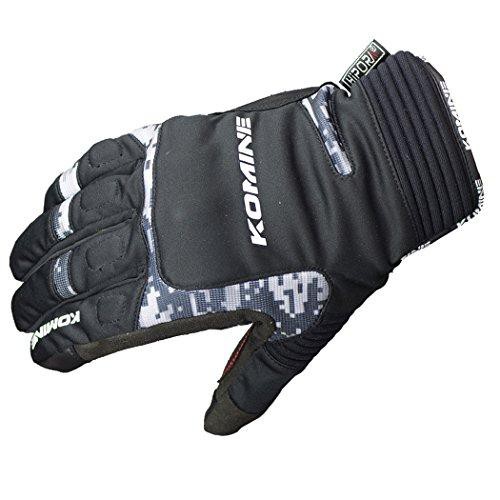 他サイト： コミネ(Komine) GK-801 W-Gloves CARTHAGE 色:Black/Digital Camo サイズ:2Xの商品画像