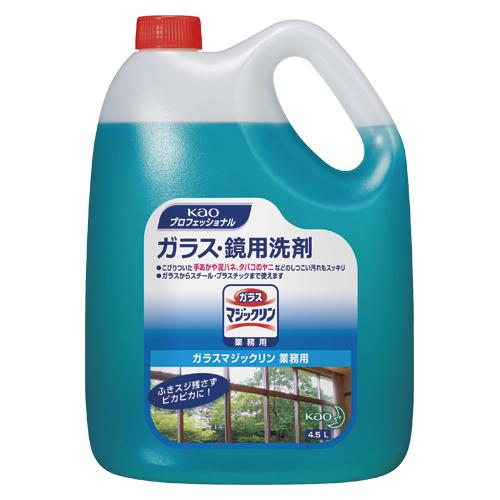 他サイト： 花王 ガラスマジックリン業務用 4.5L(ガラスマジックリンギョウムヨウ)の商品画像