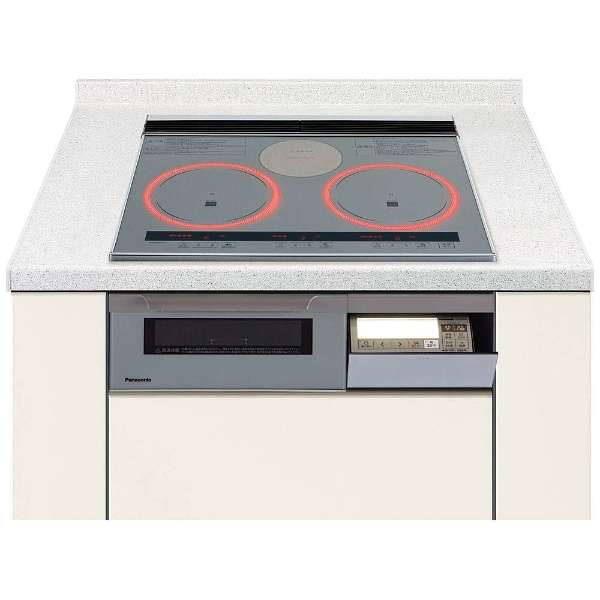 他サイト： PANASONIC パナソニック 【単相200V】 ビルトインIHクッキングヒーター 「Wシリーズ」(60cm幅・IH2口+ラジの商品画像