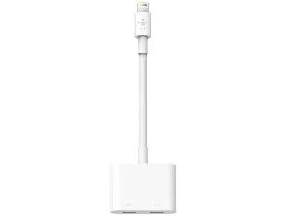 他サイト： BELKIN F8J198BTWHT Lightning Audio+Charge Rockstar(F8J198BTWHT)の商品画像