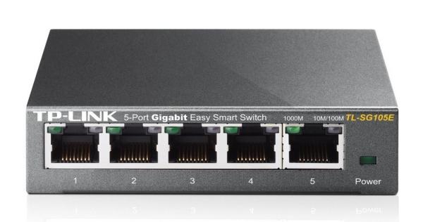他サイト： 普聯技術 TP-Link スマートスイッチ 5ポート TL-SG105E 10/100/1000Mbps ギガビット 管理機能付の商品画像