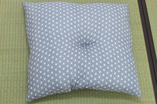 他サイト： イケヒコ 座布団 銘仙判 日本製 『錦』 ブルー 約55cn×59cm 2枚組の商品画像