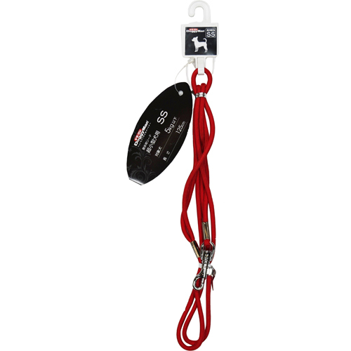 他サイト： ドギーマンハヤシ ドギーマン 細丸リード 4mm レッド MD4011の商品画像