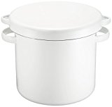 他サイト： 野田琺瑯 NODAHORO ホワイトシリーズWRS-18 ラウンドストッカー18cm(4.5L)の商品画像