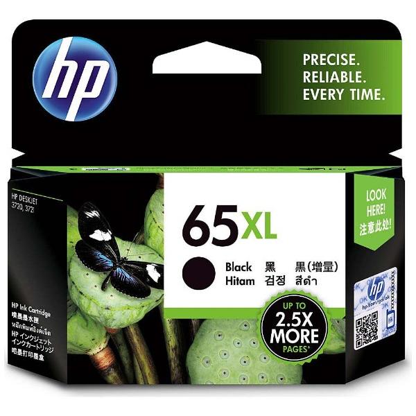 他サイト： HP エイチピー HP 65XL インクカートリッジ 黒(増量) (N9K04AA)の商品画像