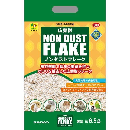 他サイト： SANKO 三晃商会 広葉樹ノンダストフレーク 約6.5Lの商品画像